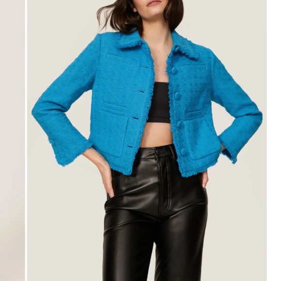 PROENZA SCHOULER blue skit and jacket set - Picture 2 of 16